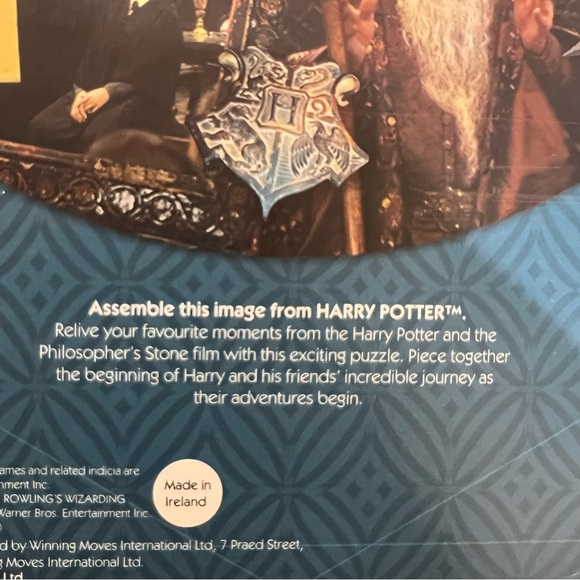 Harry Potter and The Philosopher's Stone Puzzle 300 Pieces Puzzle Factory Sealed - Picture 6 of 8